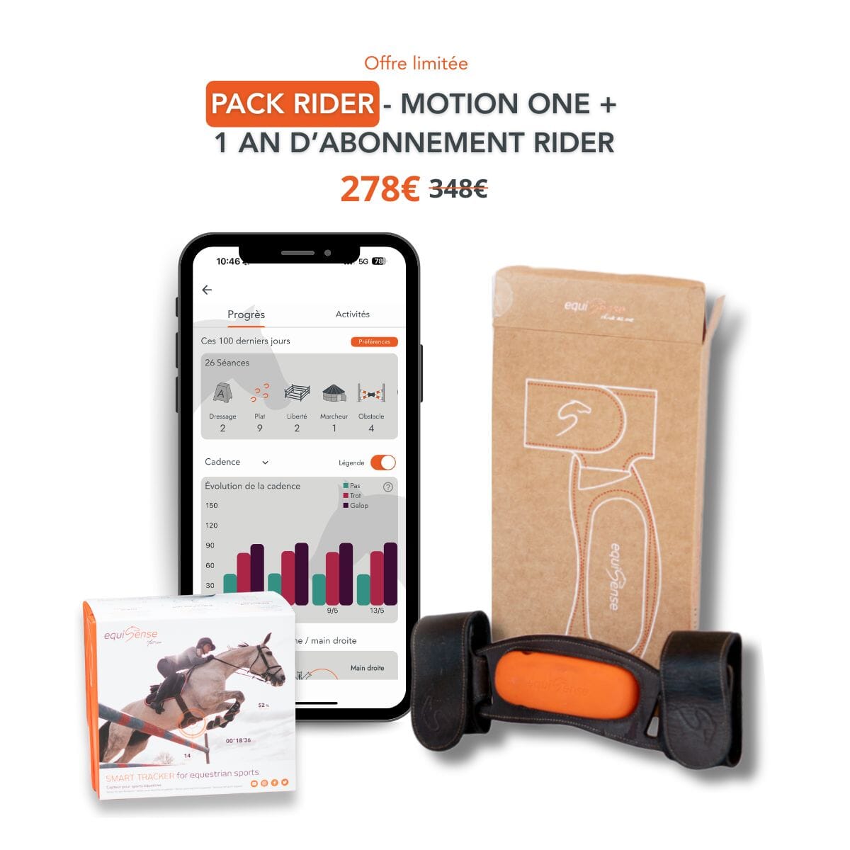 Pack Rider Motion Equisense-store 